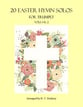 20 Easter Hymn Solos for Trumpet: Vols. 1 & 2 P.O.D. cover